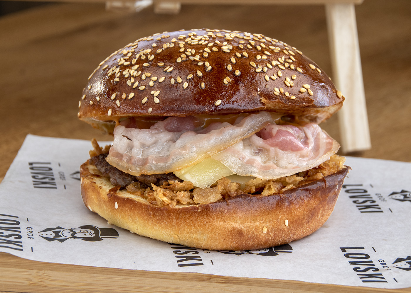 Grof Lovski Smash burger