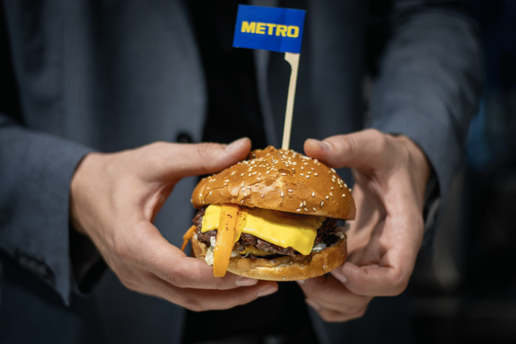 Burger s mesom divljači Grofa Lovskog.
